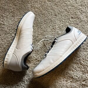 Skechers 54545 GO Pivot White Leather Golf‎ Sneaker Shoes Men's US 13